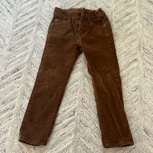 Crewcuts size 4 stretch brown cords